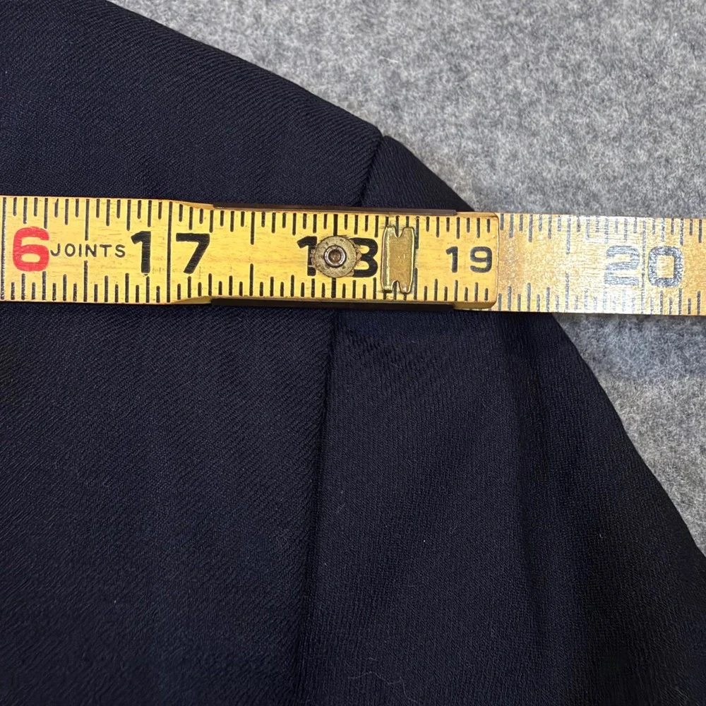 Kenneth Cole Reaction Techni-Cole Mens Navy Blue Blazer Suit Jacket 40R
